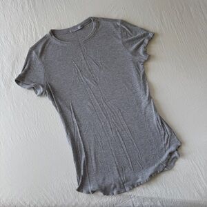 ZARA Ribbed Short Sleeve Tee